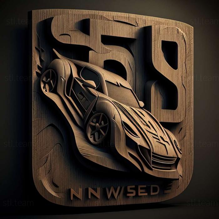 3D модель Игра Need for Speed MoWanted 5 1 0 (STL)